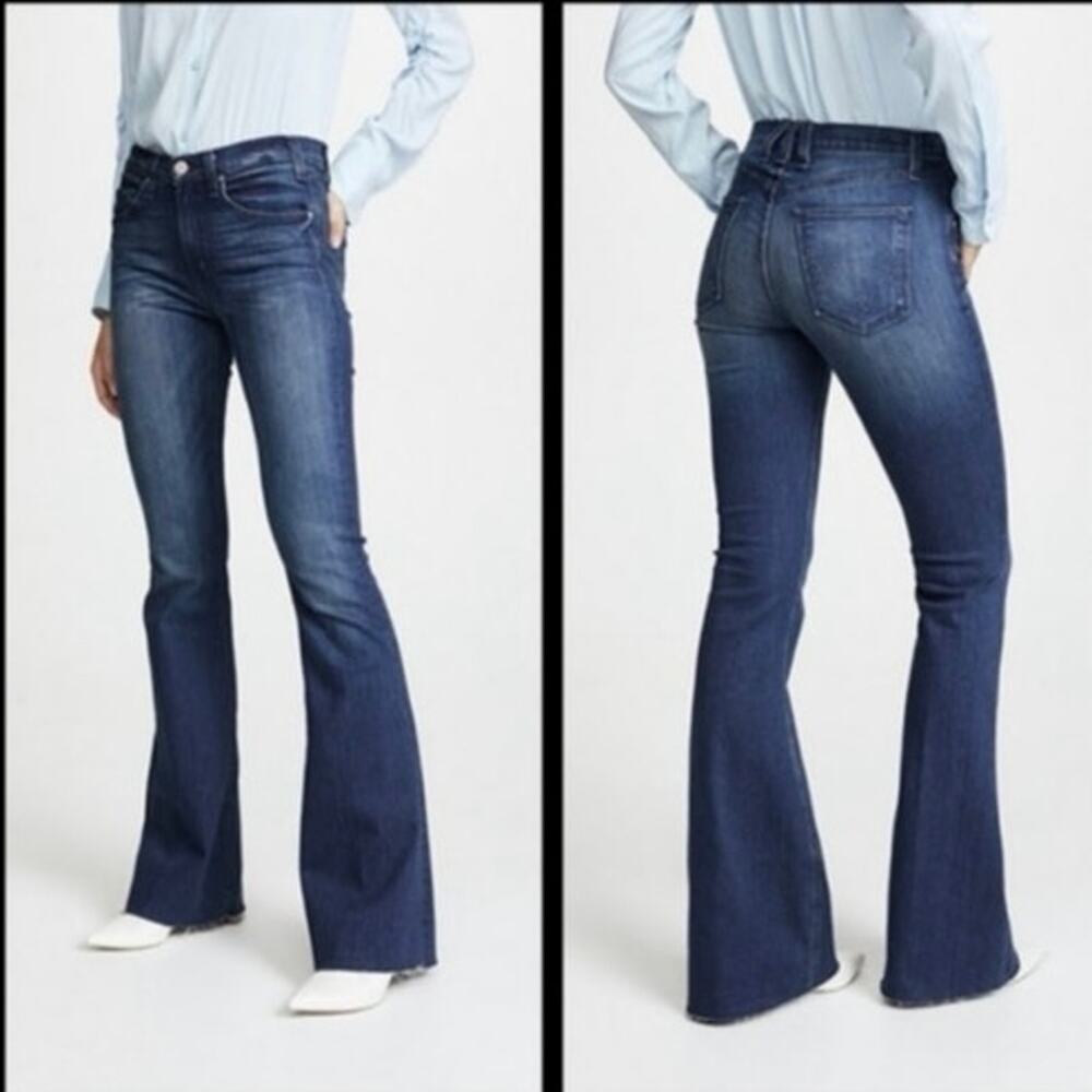 McGuire by Anthropologie Flare Jeans Style #38e in Dark Wash Size 28